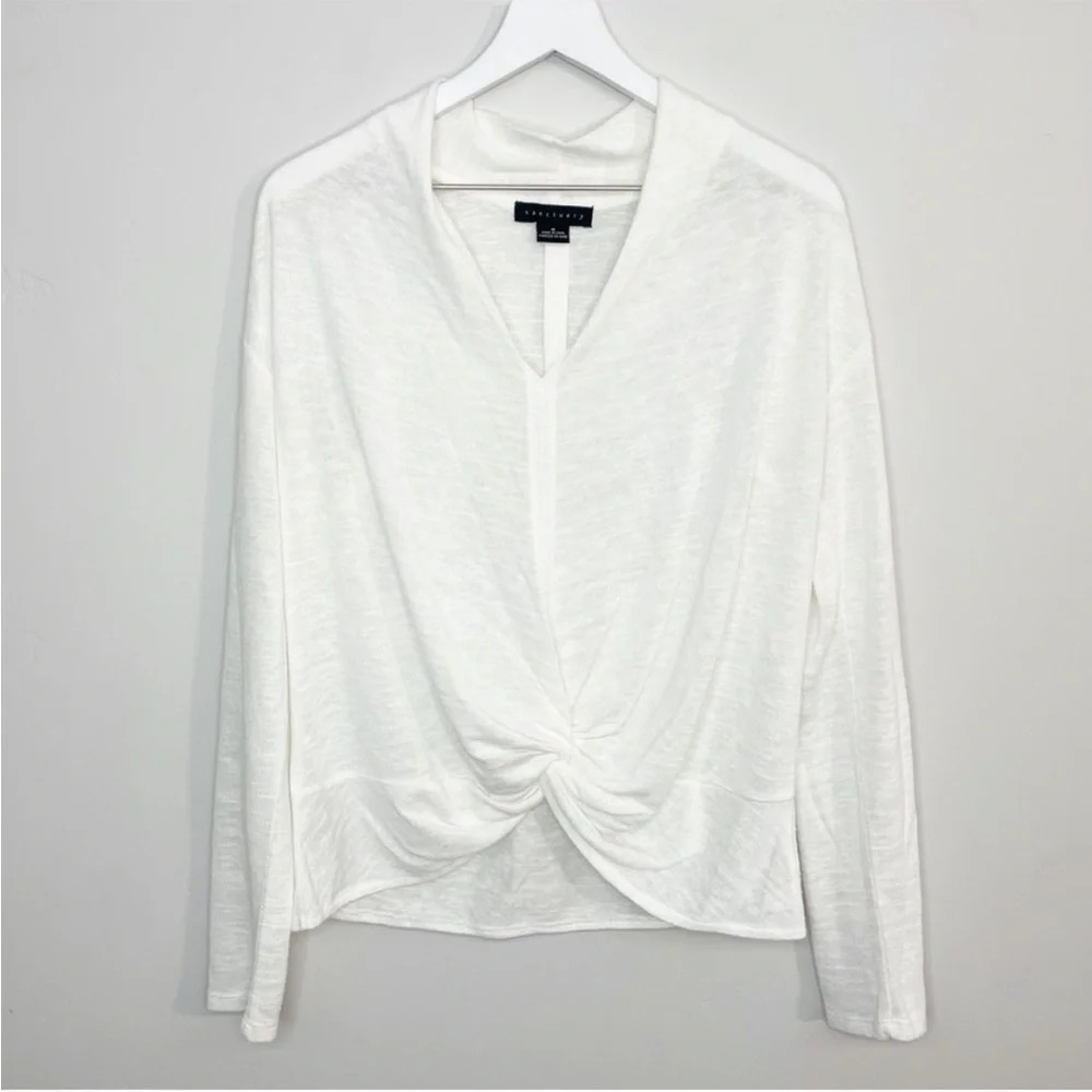 SANCTUARY Women’s Ready or Knot LS Shirt NWT‎